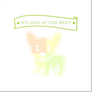 Dog sayings on dog shirt kids gift Posters and Art